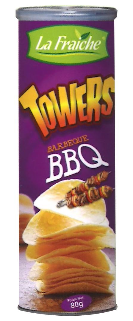 Potato Crisps (BBQ) 80g
