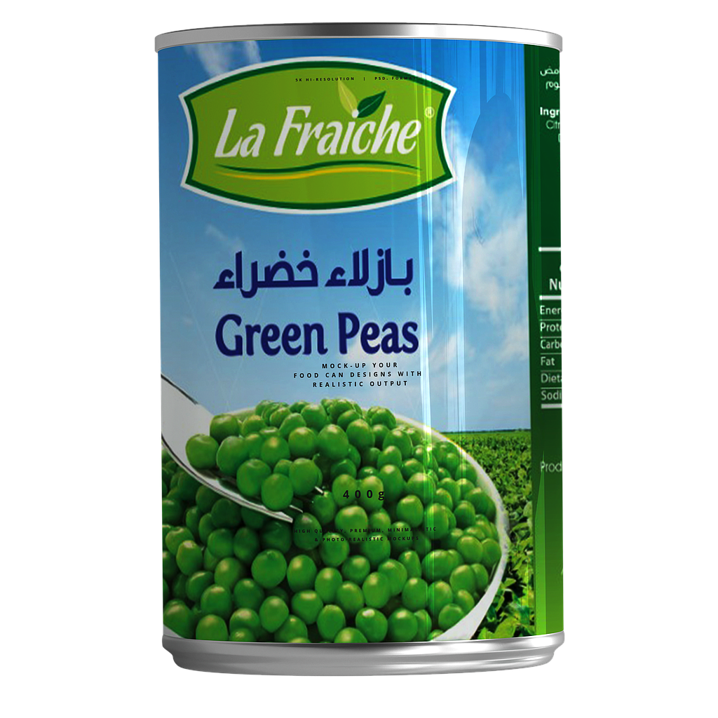 Pois verts 400g